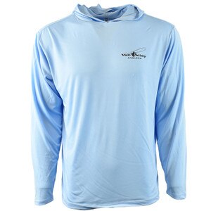 VVA Logo Float Trip Hoody Men's in Light Blue